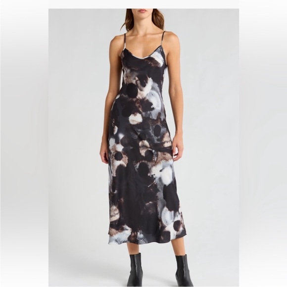 NWT All Saints Bryony Mars Slipdress - Picture 1 of 3